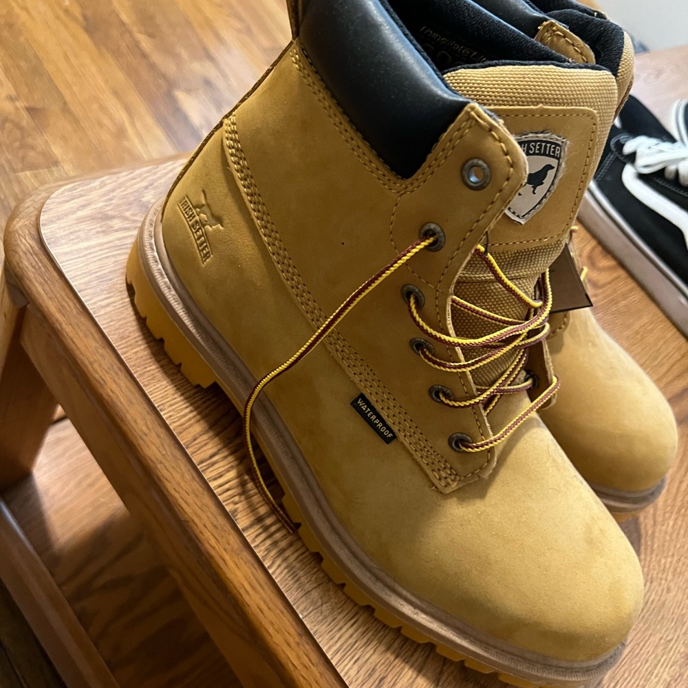 Irish setter aluminum toe work boots